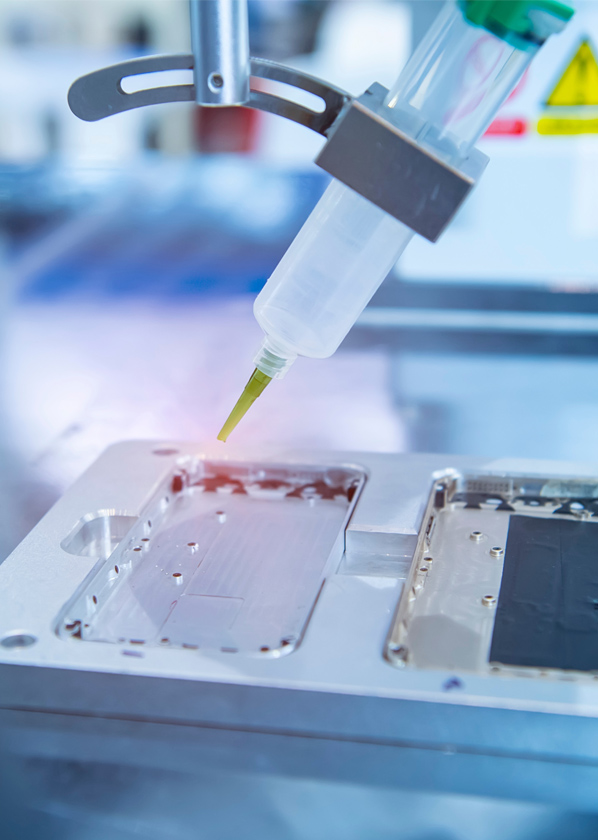 Aplikacja klejów i uszczelniaczy