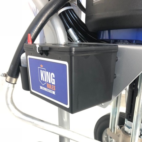 Agregat malarski do metalu Graco King - szczegóły konstrukcji
