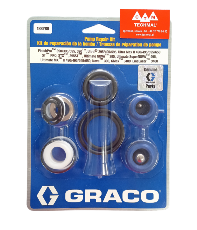 Zestaw naprawczy do pompy Graco