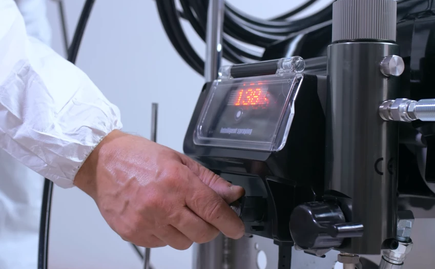 Agregat malarski Astral z elektroniczną regulacją ciśnienia