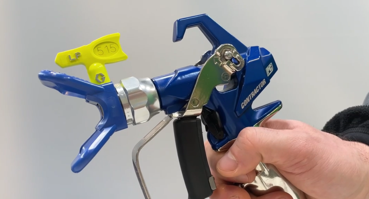 Pistolet natryskowy hydrodynamiczny z dyszą GRACO