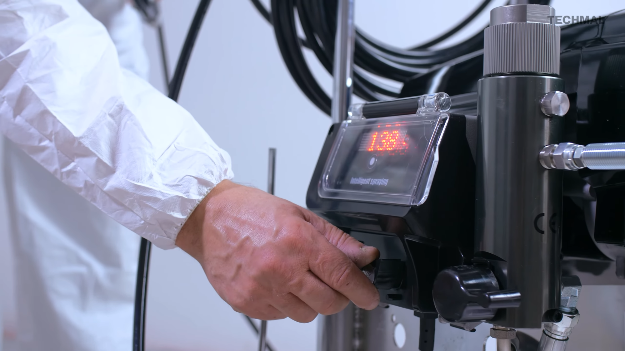 Regulacja ciśnienia roboczego w agregacie malarskim Astral