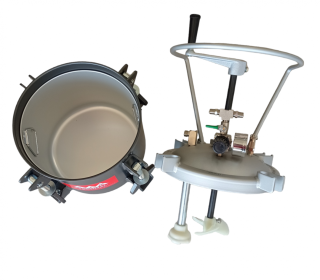 Zbiornik ciśnieniowy 10 l z mieszadłem ręcznym