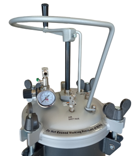 Zbiornik ciśnieniowy 10 l z mieszadłem ręcznym