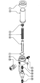 Filtry do pomp Handok