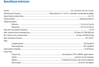 GRACO HFR do precyzyjnego dozowania materiałów dwuskładnikowych