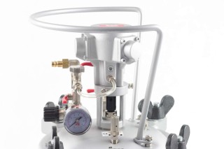 Zbiornik ciśnieniowy 10 l z mieszadłem pneumatycznym