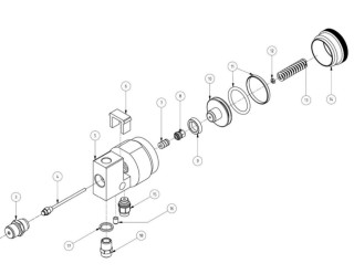 Pistolet automatyczny Airless B81 inox