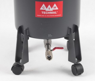 Zbiornik ciśnieniowy 20 l z dolnym wypływem i mieszadłem ręcznym do mas gęstych