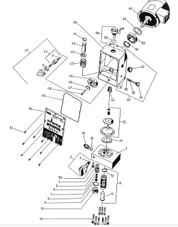 Głowica pompy WAGNER 2600 H