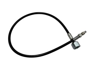 Przedłużka elastyczna z dyszą okrągło rozpylającą (stożkową) do pistoletów hydrodynamicznych