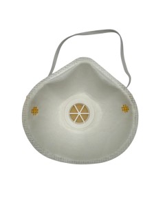 Półmaska przeciwpyłowa z zaworkiem FFP1