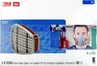 Wkład pochłaniający 3M do maski (komplet 2 sztuki)