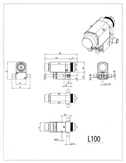 Pistolet malarski automatyczny LARIUS SAMOA L100 SS
