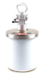 Mieszadło pneumatyczne z pokrywą do beczki nierdzewnej