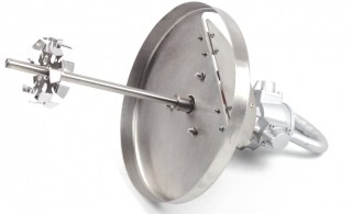 Mieszadło pneumatyczne z pokrywą do beczki nierdzewnej