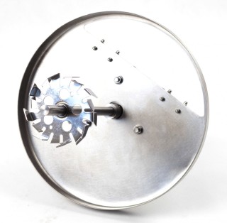 Mieszadło pneumatyczne z pokrywą do beczki nierdzewnej