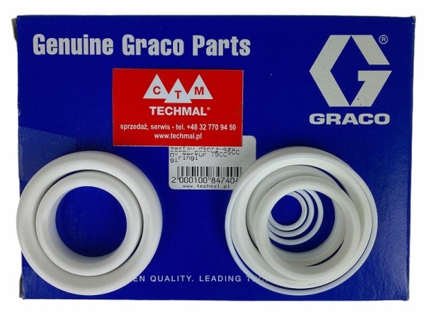Zestaw naprawczy pompy GRACO Merkur 75cc V-ringi